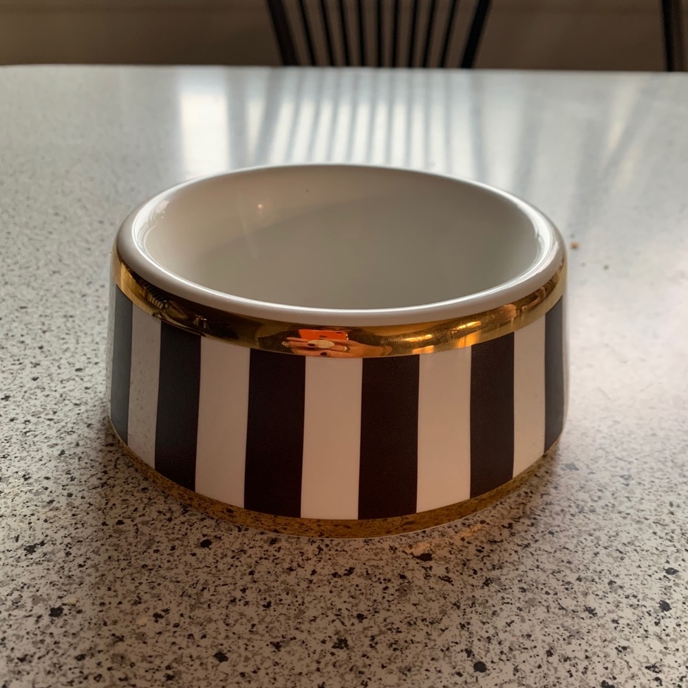 Henri Bendel Dog Bowl